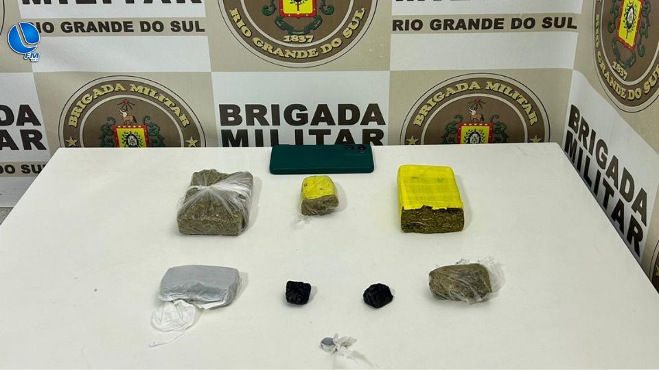 Homem é preso com droga em Serafina Corrêa